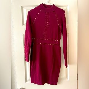 Comfy and sexy Karen Millen long sleeve dress Size S